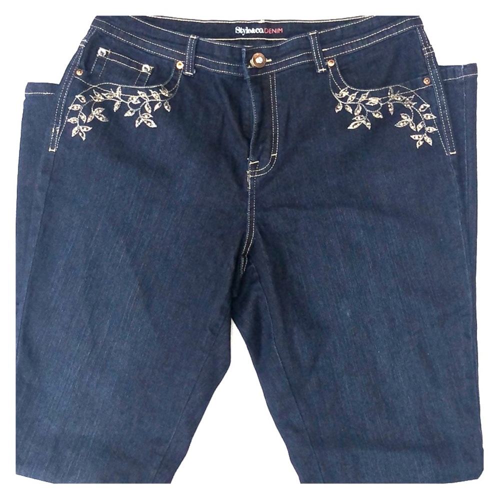 Style & Co. Womens Bootcut Jeans